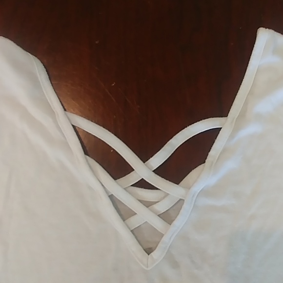 Justice League Neighborhood Watch Cross Back Shirt - Picture 6 of 7